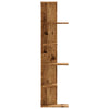Wand-Eckregal Clarine 36,5x36,5x140cm (Altholz, Holz)