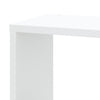 Weißes Wandregal Constantinela 45x45x147cm (Holz)
