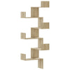 Wandeckregal Sonoma-Eiche Constantinela 45x45x147cm (Holz)
