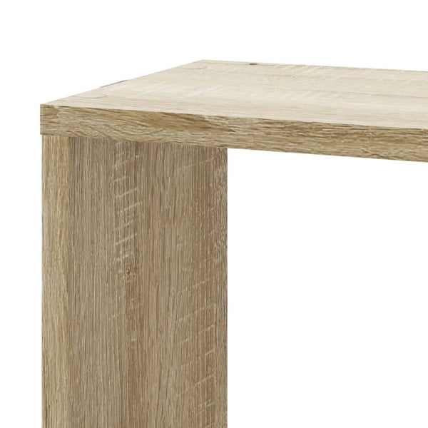 Wandeckregal Sonoma-Eiche Constantinela 45x45x147cm (Holz)