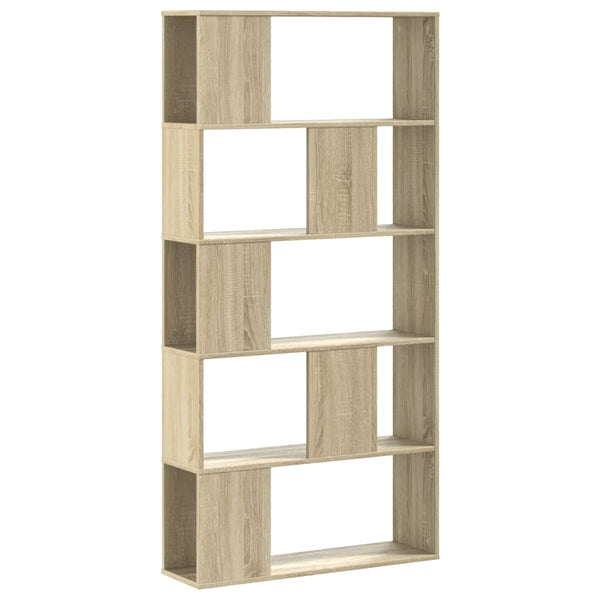 Sonoma-Eiche Bücherregal Amoras 80,5x23,5x162,5cm (Holz)