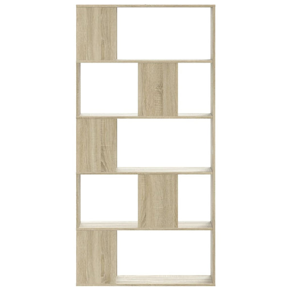 Sonoma-Eiche Bücherregal Amoras 80,5x23,5x162,5cm (Holz)