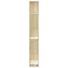Sonoma-Eiche Bücherregal Amoras 80,5x23,5x162,5cm (Holz)
