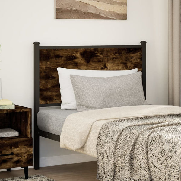 Nachttisch Wildeiche Deaca 90cm (Holz und Stahl)