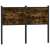 Savutammi-Bettkopfteil Deaca 120cm (Holz und Stahl)
