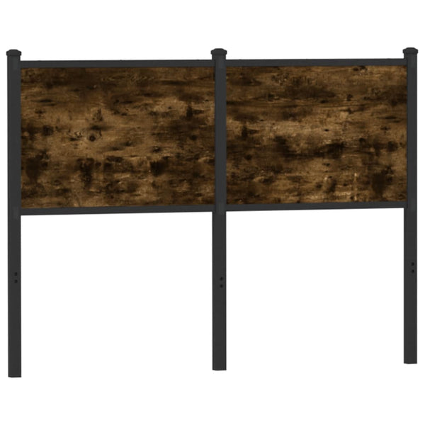 Savutammi-Bettkopfteil Deaca 120cm (Holz und Stahl)