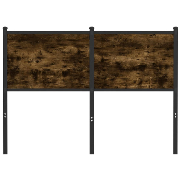 Savutammi-Bettkopfteil Deaca 120cm (Holz und Stahl)