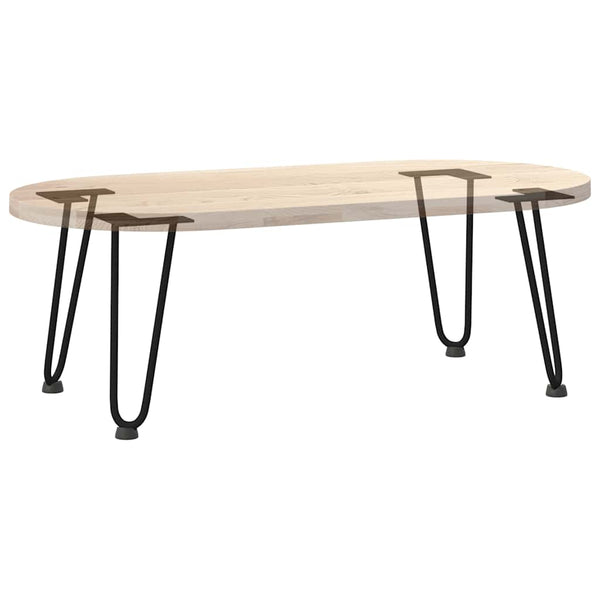 Mardini Tischbeine Schwarz Haarnadelbeine 30 cm (4 Stück massiver Stahl)