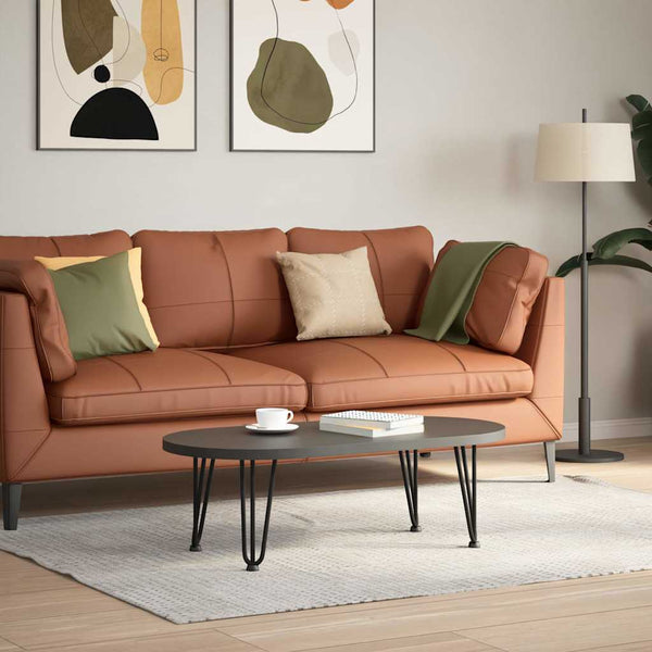 Mardini Haarnadel Tischbeine schwarz 30cm (4 Stück massiver Stahl)