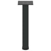 Schwarze Sofatischbeine Mujdedin 42-44 cm (4 Stück Stahl)