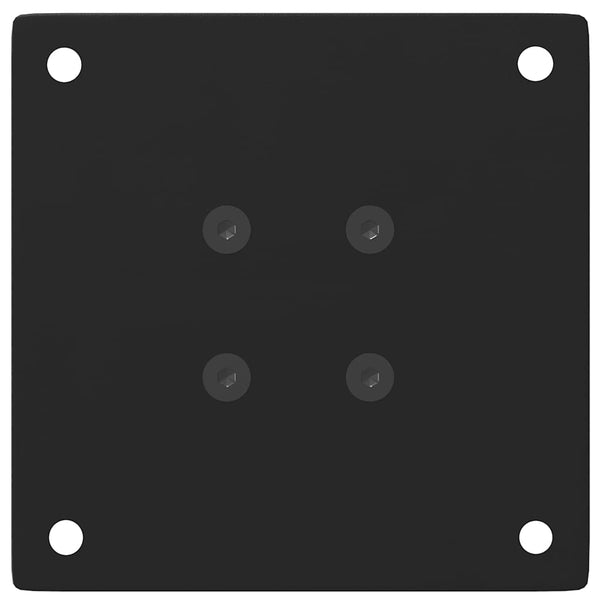 Schwarze Sofatischbeine Mujdedin 42-44 cm (4 Stück Stahl)