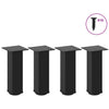Schwarze Couchtischbeine Mujdedin 30-32cm (4 Stahlbeine)