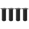 Schwarze Couchtischbeine Mujdedin 30-32cm (4 Stahlbeine)