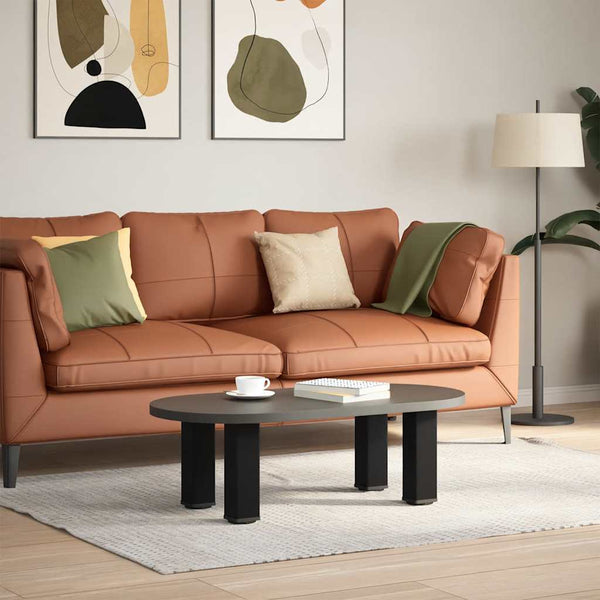 Schwarze Couchtischbeine Mujdedin 30-32cm (4 Stahlbeine)