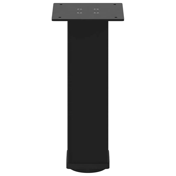 Schwarze Couchtischbeine Mujdedin 30-32cm (4 Stahlbeine)