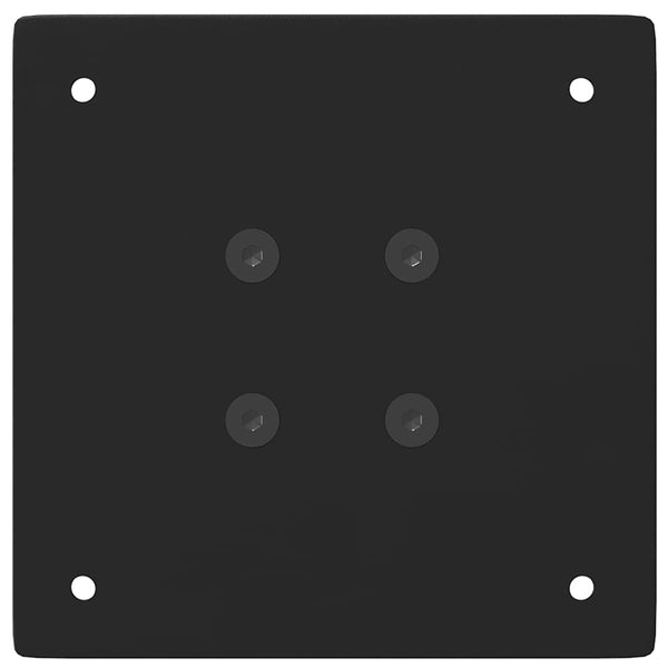 Schwarze Couchtischbeine Mujdedin 30-32cm (4 Stahlbeine)