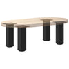 Schwarze Couchtischbeine Mujdedin 30-32cm (4 Stahlbeine)