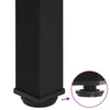 Schwarze Couchtischbeine Mujdedin 30-32cm (4 Stahlbeine)
