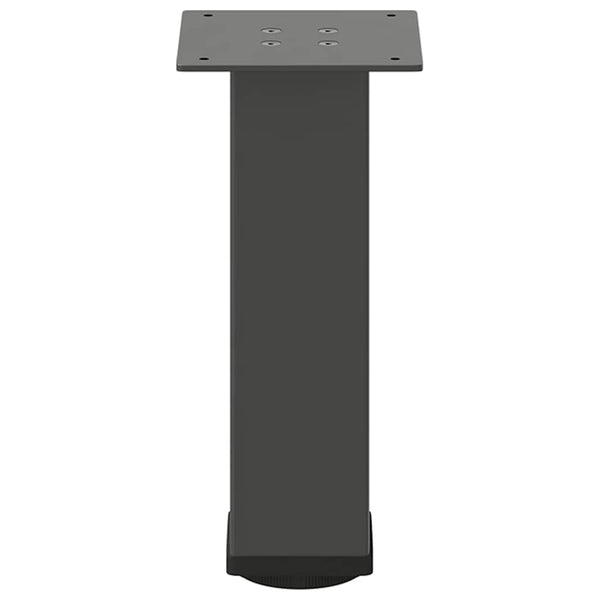 Anthrazit Couchtischbeine Mujdedin 42-44cm (4 Stück, Stahl)