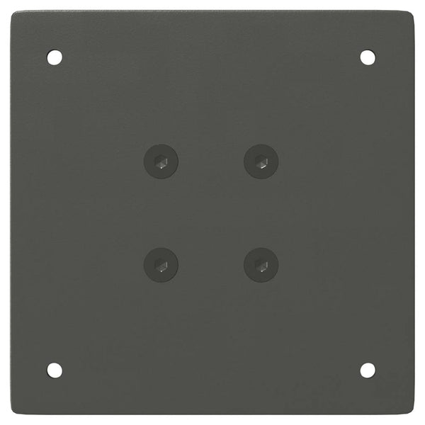 Anthrazit Couchtischbeine Mujdedin 42-44cm (4 Stück, Stahl)
