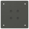 Sofatischbeine Cheryl Anthrazit 42cm (4 Stk. Stahl)
