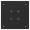Cheryl Couchtischbeine schwarz 30 cm (4 Stk., Stahl)