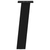 Schwarze Couchtischbeine Cheryl 42 cm (4 Stück, Stahl)