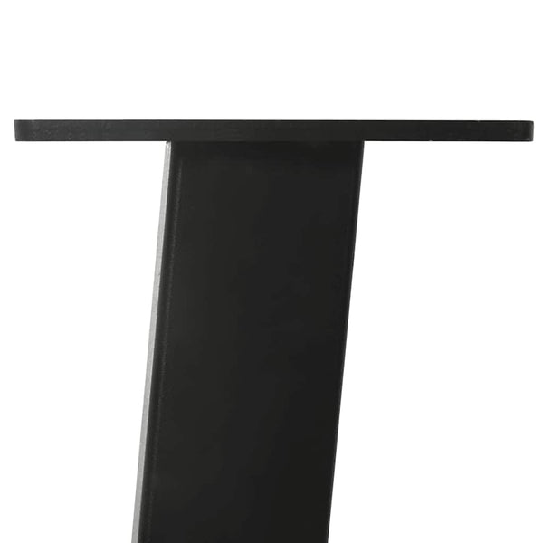Schwarze Couchtischbeine Cheryl 42 cm (4 Stück, Stahl)