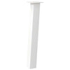 Valkoiset jalat konsolipöydälle Cheryl 72cm (4 kpl, teräs)
