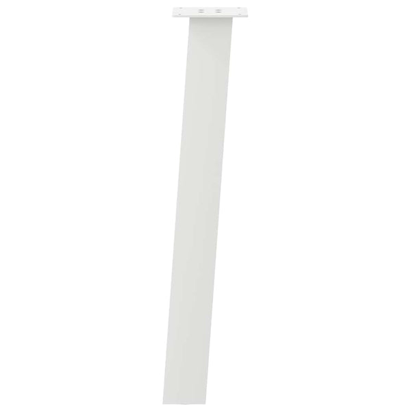 Valkoiset jalat konsolipöydälle Cheryl 72cm (4 kpl, teräs)