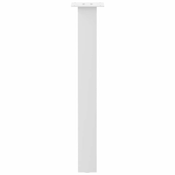 Valkoiset jalat konsolipöydälle Cheryl 72cm (4 kpl, teräs)