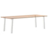 Valkoiset jalat konsolipöydälle Cheryl 72cm (4 kpl, teräs)