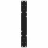 Musta sohvapöydän jalat Ghida 50x(30-31,3)cm (2 kpl teräs)