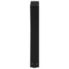 Musta sohvapöydän jalat Ghida 28x(42-43,3)cm (2 kpl teräs)
