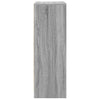 Harmaa senkki led-valoilla Artansa 77x34x100cm (puinen)