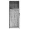 Graues Sideboard mit LED-Beleuchtung Rachelle 38x34x100cm (Holz)