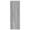 Graues Sideboard mit LED-Beleuchtung Rachelle 38x34x100cm (Holz)