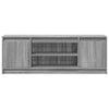 Harmaa tv-taso led-valoilla Basch 139,5x34x50cm (puinen)
