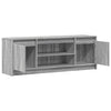 Harmaa tv-taso led-valoilla Basch 139,5x34x50cm (puinen)