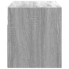 Harmaa tv-seinäkaappi Diora 100x31x35cm (led-valoilla sonoma)