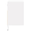 Weiße TV-Hängeschränke mit LED-Beleuchtung Hairi 41x31x45cm (2 St.)