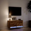 TV-Wandschrank Savutammi Antinogel 80x31x35cm (mit LED-Beleuchtung)