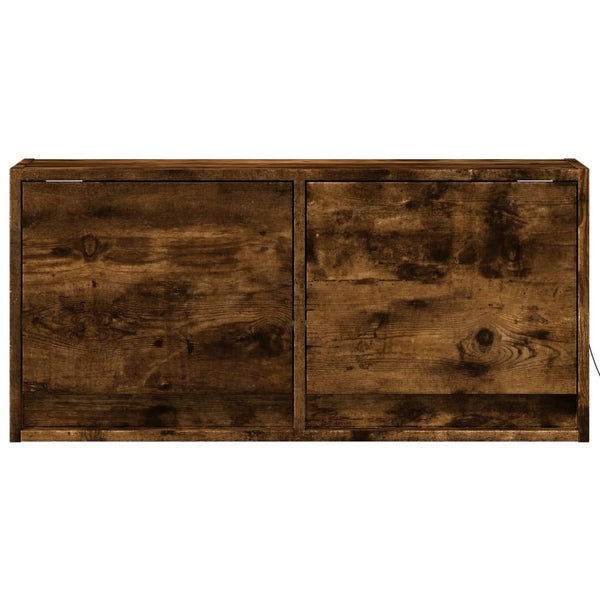 TV-Wandschrank Savutammi Antinogel 80x31x35cm (mit LED-Beleuchtung)