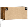 TV-Wandschrank Savutammi Antinogel 80x31x35cm (mit LED-Beleuchtung)