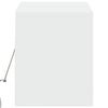 Weißer TV-Wandschrank Antinogel 100x31x35cm (mit LED-Beleuchtung)