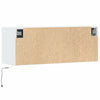 Weißer TV-Wandschrank Antinogel 100x31x35cm (mit LED-Beleuchtung)