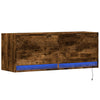 TV-Wandschrank Rauch Eiche Antinogel 100x31x35cm (mit LED-Beleuchtung)