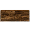 TV-Wandschrank Rauch Eiche Antinogel 100x31x35cm (mit LED-Beleuchtung)