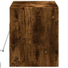 TV-Wandschrank Rauch Eiche Antinogel 100x31x35cm (mit LED-Beleuchtung)