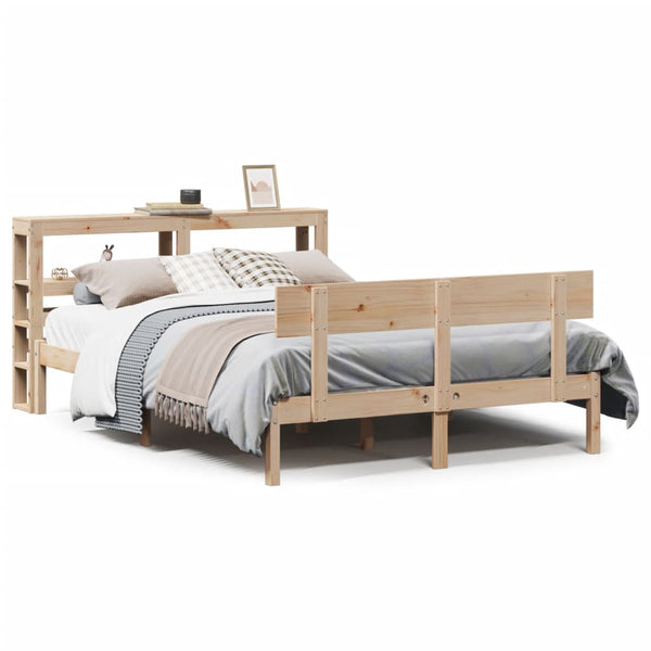 Bett mit Matratze Bradatan 120x200cm (Kiefer)